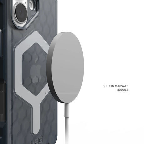 Husa de protectie UAG Essential Armor MagSafe compatibil cu iPhone 17 Pro, Ash