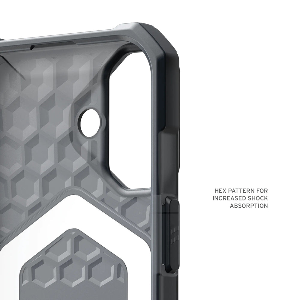 Husa de protectie UAG Essential Armor MagSafe compatibil cu iPhone 17 Pro, Ash