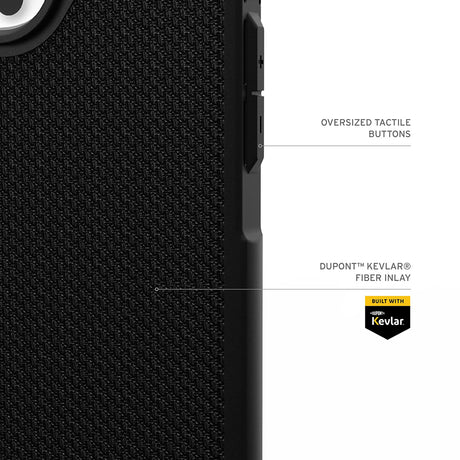 Husa de protectie UAG Metropolis LT Magsafe compatibil cu iPhone 17 Pro, Kevlar Black