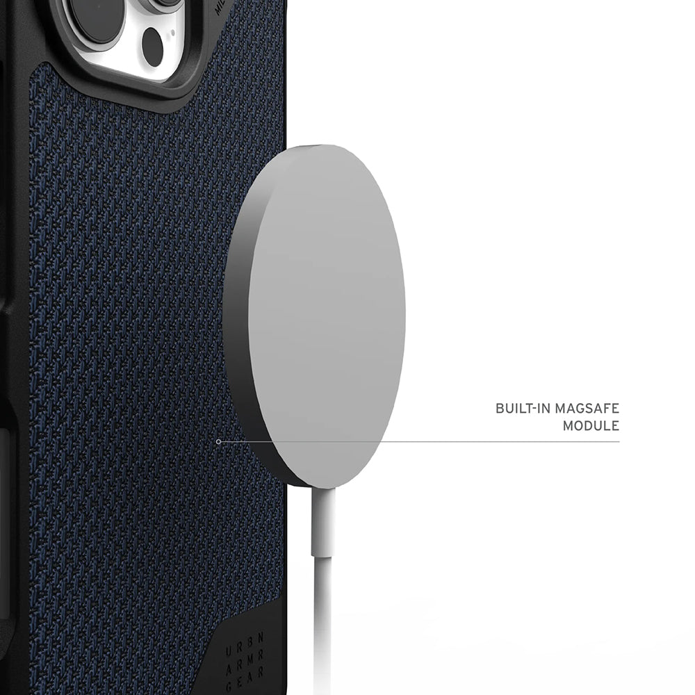 Husa de protectie UAG Metropolis LT Magsafe compatibil cu iPhone 17 Pro Max, Kevlar Mallard