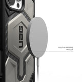 Husa de protectie UAG Monarch Pro compatibil cu iPhone 17 Pro, Titanium