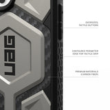 Husa de protectie UAG Monarch Pro compatibil cu iPhone 17 Pro, Titanium