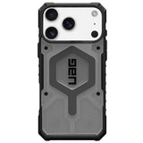 Husa de protectie UAG Pathfinder Clear MagSafe compatibil cu iPhone 17 Pro Max, Ash / Negru