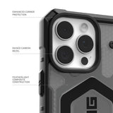 Husa de protectie UAG Pathfinder Clear MagSafe compatibil cu iPhone 17 Pro Max, Ash / Negru