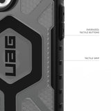 Husa de protectie UAG Pathfinder Clear MagSafe compatibil cu iPhone 17 Pro Max, Ash / Negru