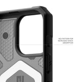 Husa de protectie UAG Pathfinder Clear MagSafe compatibil cu iPhone 17 Pro Max, Ash / Negru