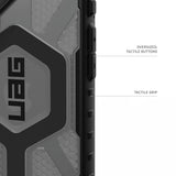 Husa de protectie UAG Pathfinder Clear MagSafe compatibil cu iPhone 17, Ash / Negru