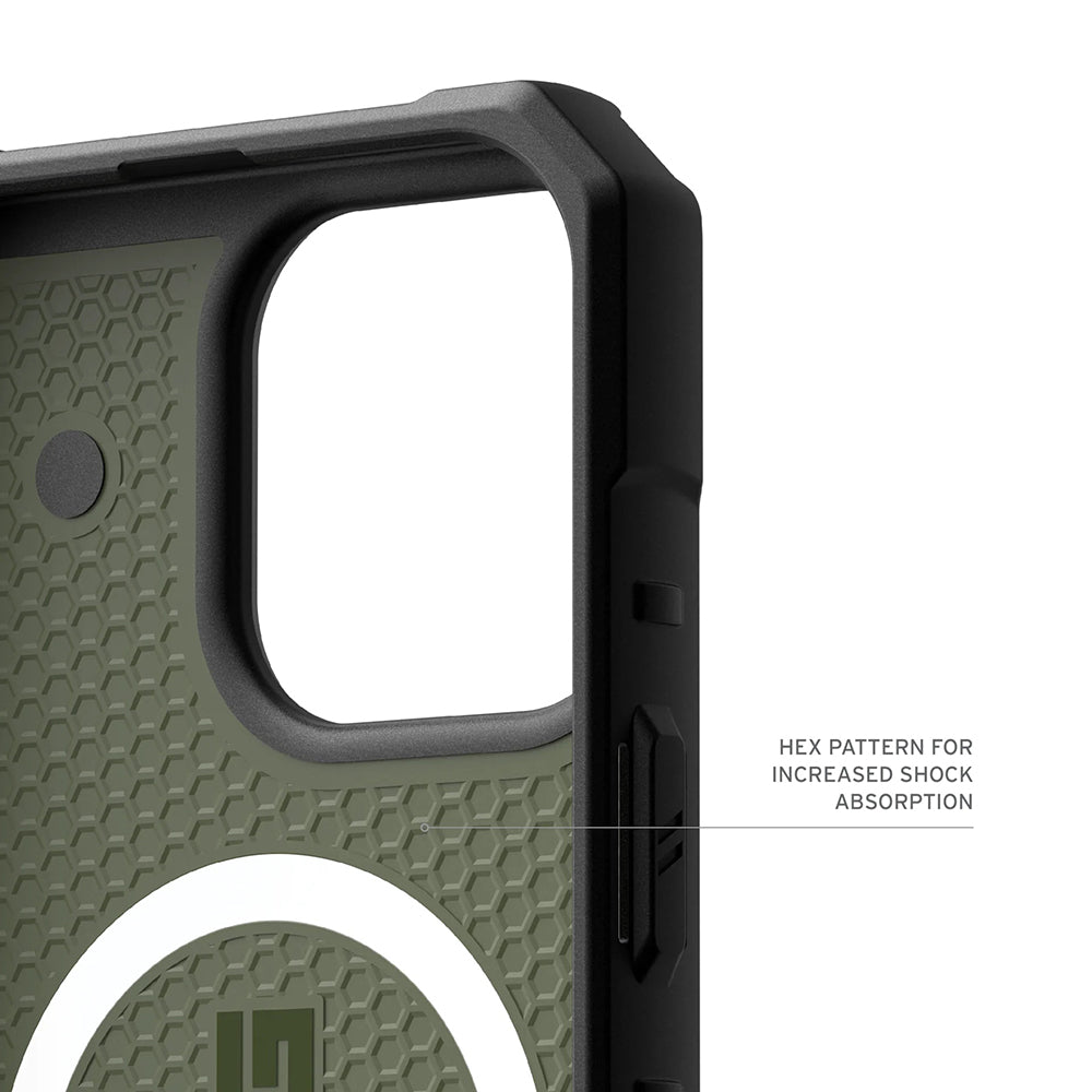 Husa de protectie UAG Pathfinder MagSafe compatibil cu iPhone 17 Pro Max, Bleumarin Camo