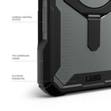 Husa de protectie UAG Plasma XTE MagSafe compatibil cu iPhone 17 Pro, Negru / Orange