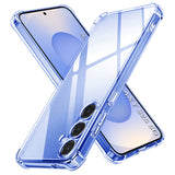 Husa de protectie Techsuit Shockproof Clear Silicone compatibil cu Samsung Galaxy S25, Transparent