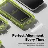 Folie de protectie Ringke Easy Slide Tempered Glass (set de 2) compatibil cu iPhone 17 Air, Transparent