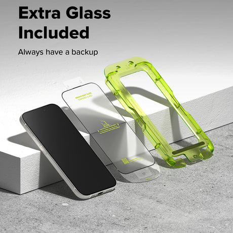 Folie de protectie Ringke Easy Slide Tempered Glass (set de 2) compatibil cu iPhone 17 Pro, Transparent