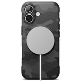 Husa de protectie Ringke Onyx MagSafe compatibil cu iPhone 17, Camo Black