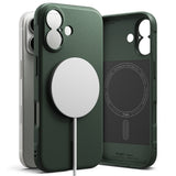 Husa pentru iPhone 17 - Ringke Onyx MagSafe - Dark Green