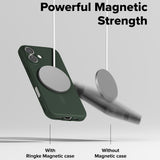 Husa pentru iPhone 17 - Ringke Onyx MagSafe - Dark Green