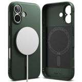 Husa pentru iPhone 17 - Ringke Onyx MagSafe - Dark Green