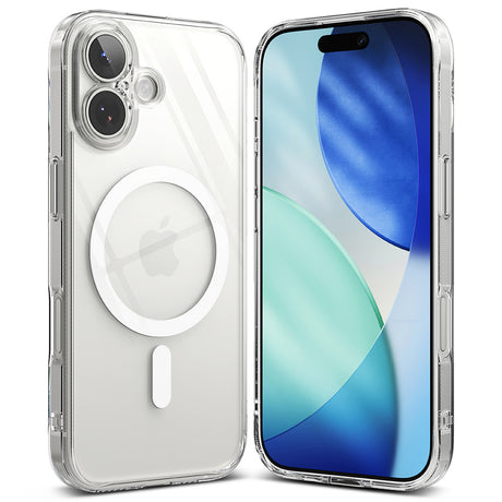 Husa de protectie Ringke Fusion MagSafe compatibil cu iPhone 17, Transparent