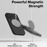 Husa de protectie Ringke Silicone Magnetic MagSafe compatibil cu iPhone 17 Pro Max, Negru