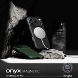 Husa de protectie Ringke Onyx MagSafe compatibil cu iPhone 17 Pro Max, Camo Black