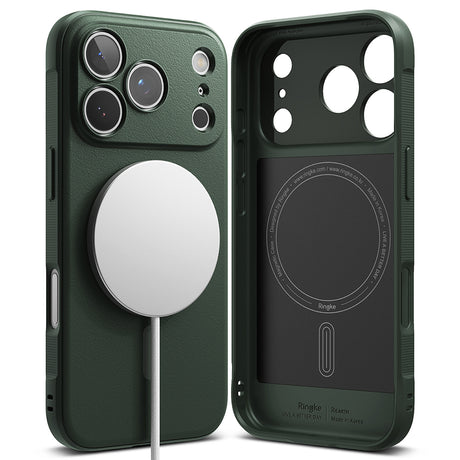 Ringke Onyx MagSafe husă verde pentru iPhone 17 Pro Max