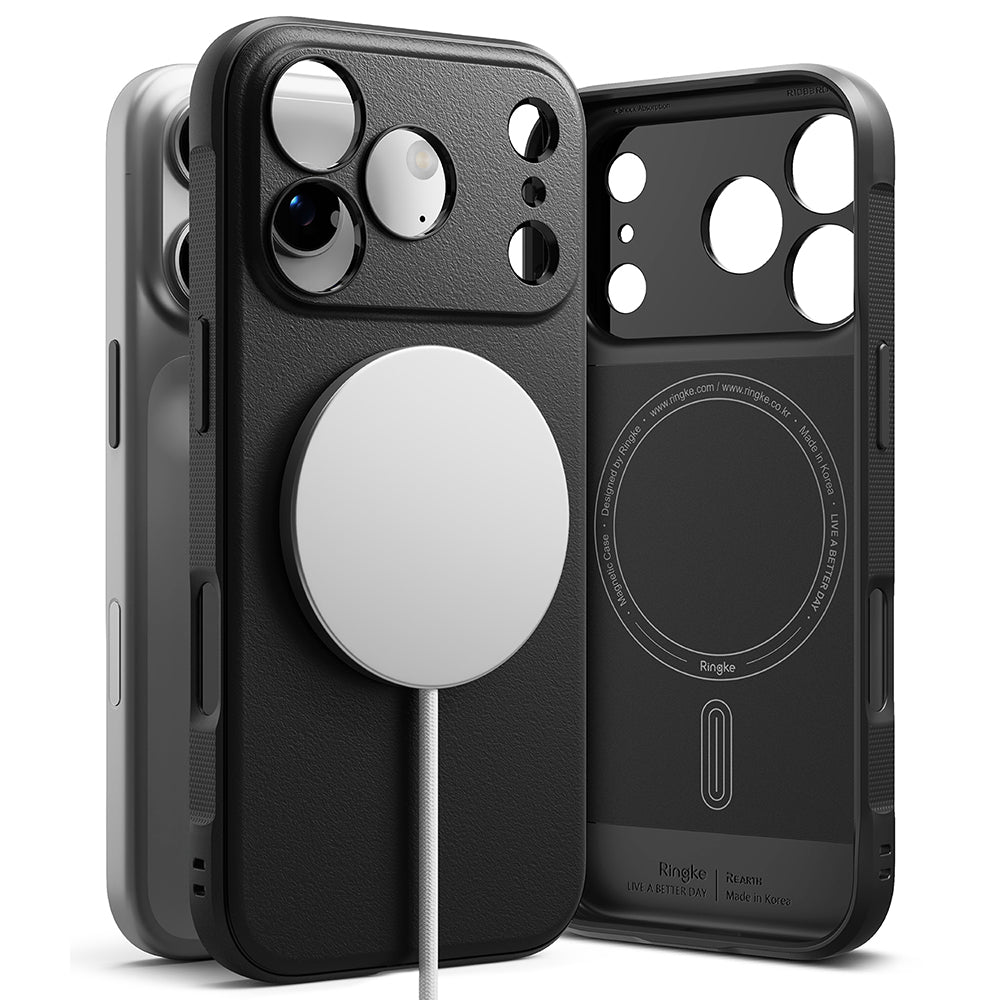 Husa de protectie Ringke Onyx MagSafe compatibil cu iPhone 17 Pro Max, Negru