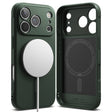Husa de protectie Ringke Onyx MagSafe compatibil cu iPhone 17 Pro, Verde Inchis