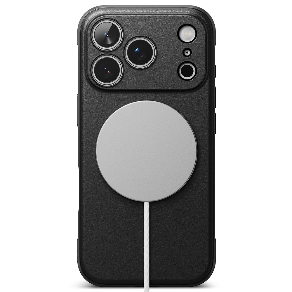 Husa de protectie Ringke Onyx MagSafe compatibil cu iPhone 17 Pro, Negru