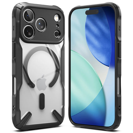 Husa de protectie Ringke Fusion X MagSafe compatibil cu iPhone 17 Pro Max, Negru