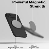 Husa de protectie Ringke Silicone Magnetic MagSafe compatibil cu iPhone 17 Air, Negru