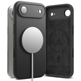Husa de protectie Ringke Silicone Magnetic MagSafe compatibil cu iPhone 17 Air, Negru