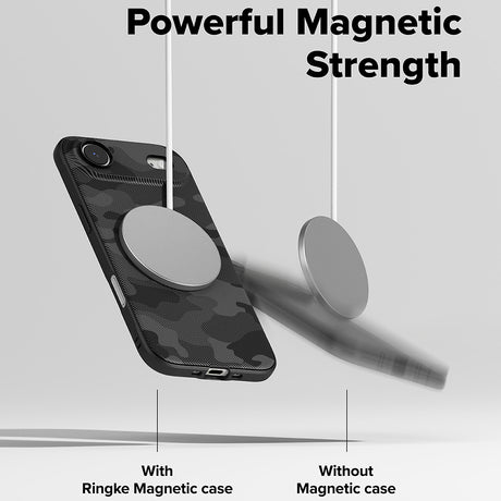Husa de protectie Ringke Onyx MagSafe compatibil cu iPhone 17 Air, Camo Black