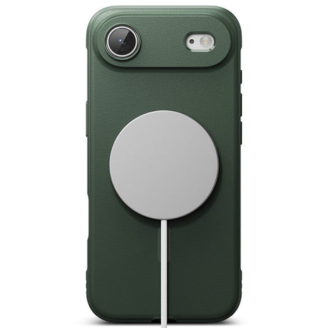 Husa de protectie Ringke Onyx MagSafe compatibil cu iPhone 17 Air, Verde Inchis
