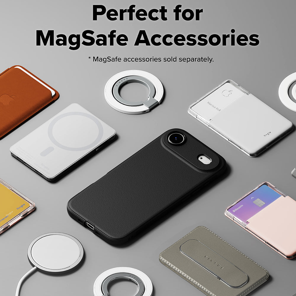 Husa de protectie Ringke Onyx MagSafe compatibil cu iPhone 17 Air, Negru