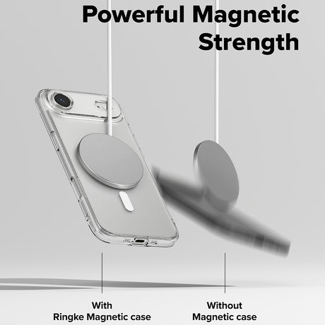 Husa de protectie Ringke Fusion MagSafe compatibil cu iPhone 17 Air, Transparent Mat