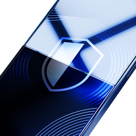 Folie de protectie 3mk HardGlass Matt Max Tempered compatibil cu iPhone 17 Air, Privacy