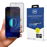 Folie de protectie 3mk HardGlass Matt Max Tempered compatibil cu iPhone 17 Air, Privacy