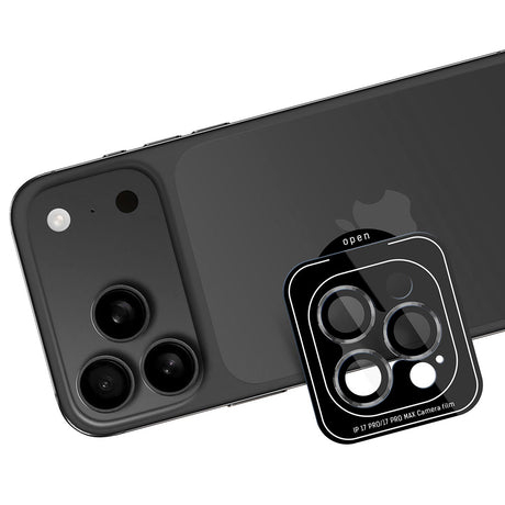 Folie de protectie 3mk Lens Protection Pro compatibil cu iPhone 17 Pro / iPhone 17 Pro Max, Titanium Gray