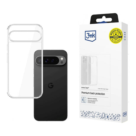 Husa de protectie 3mk Armor compatibil cu Google Pixel 10 Pro XL, Transparent