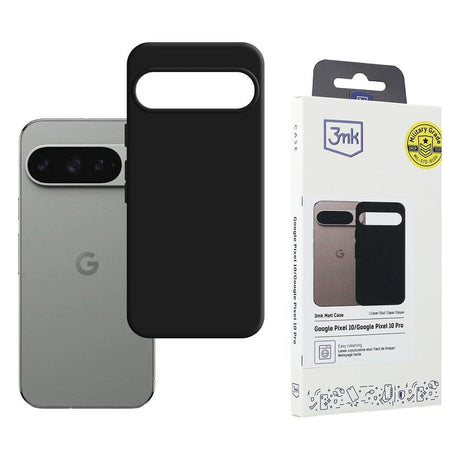Husa de protectie 3mk Matt compatibil cu Google Pixel 10 / 10 Pro, Negru