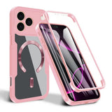 Folie de protectie Techsuit ColorVerse 360 MagSafe Series + compatibil cu iPhone 17 Pro Max, Roz