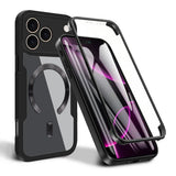 Folie de protectie Techsuit ColorVerse 360 MagSafe Series + compatibil cu iPhone 17 Pro, Negru