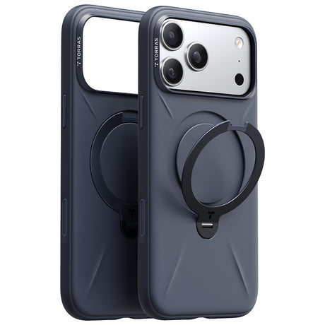 Husa de protectie Torras QPRO Silicone Series compatibil cu iPhone 17 Pro, Bleumarin