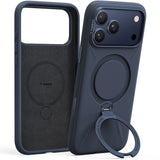 Husa de protectie Torras QPRO Silicone compatibil cu iPhone 17 Pro Max, Albastru