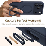 Husa de protectie Torras QPRO Silicone compatibil cu iPhone 17 Pro Max, Albastru