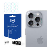 Folie de protectie 3mk Lens Protection (set de 4) compatibil cu iPhone 16 Pro Max, Transparent