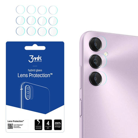 Folie de protectie 3mk Lens Protection (set de 4) compatibil cu Samsung Galaxy A05s, Transparent