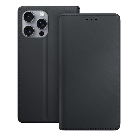 Husa de protectie 3mk Wallet compatibil cu iPhone 16 Pro, Negru
