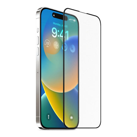 Folie de protectie ANANK 2.5D 5X Reinforced Anti-fingerprint compatibil cu iPhone 17, Negru
