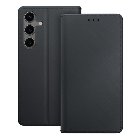 Husa de protectie 3mk Wallet compatibil cu Samsung Galaxy S24, Negru