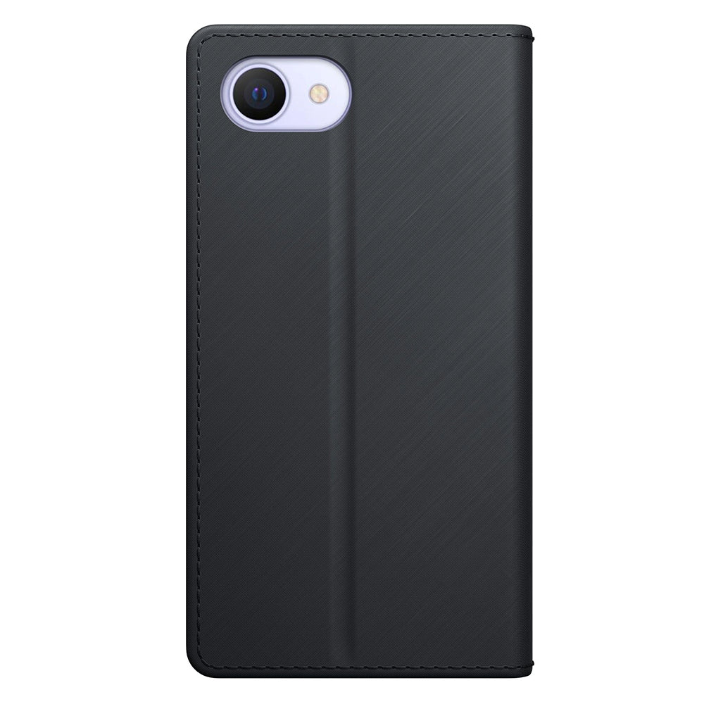 Husa de protectie 3mk Wallet compatibil cu iPhone 16e / iPhone 17e, Negru